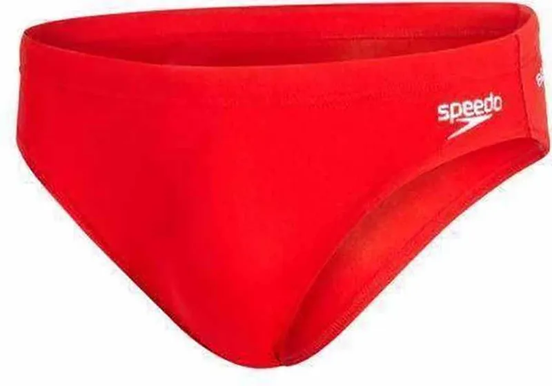Speedo Men's Endurance+ 7cm Sportsbriefs Red